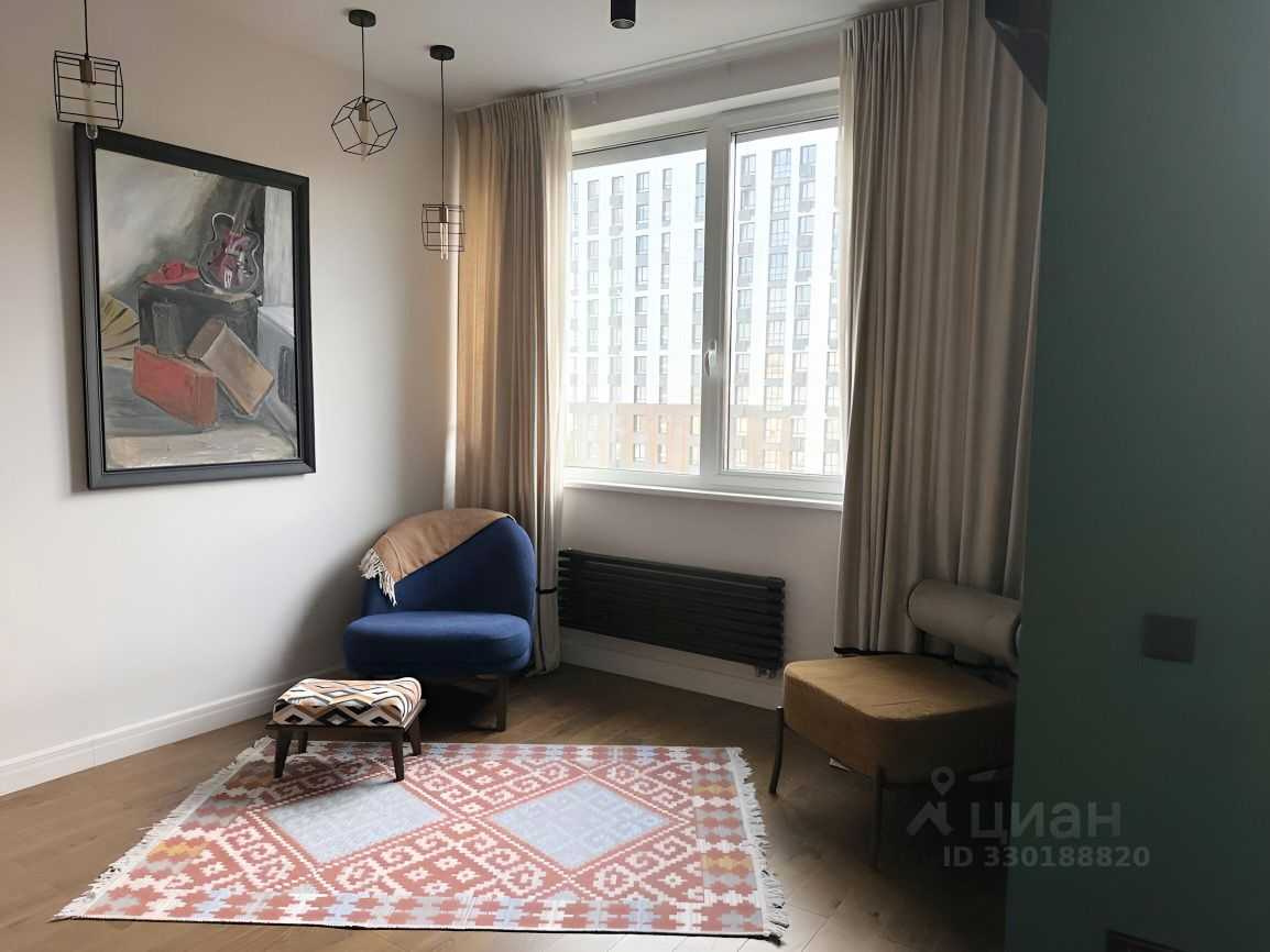 1-комнатная квартира, 38 м²