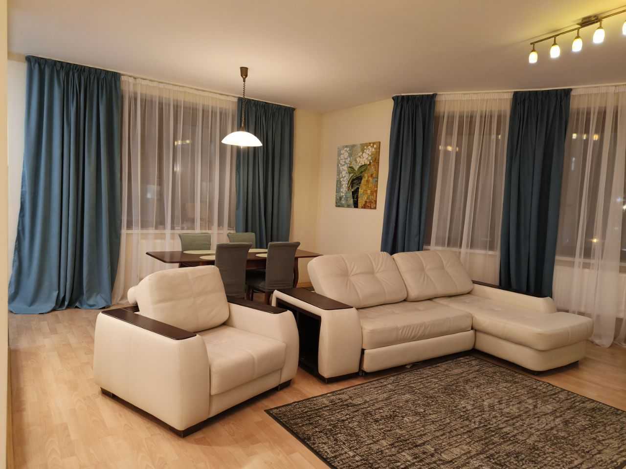 3-комнатная квартира, 128 м²