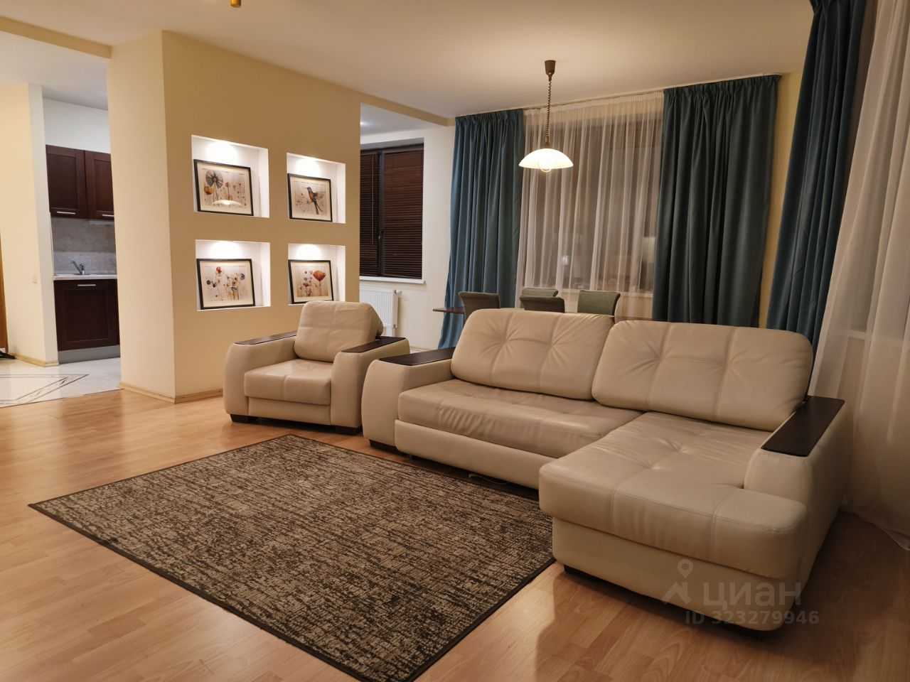 3-комнатная квартира, 128 м² — фотография 3