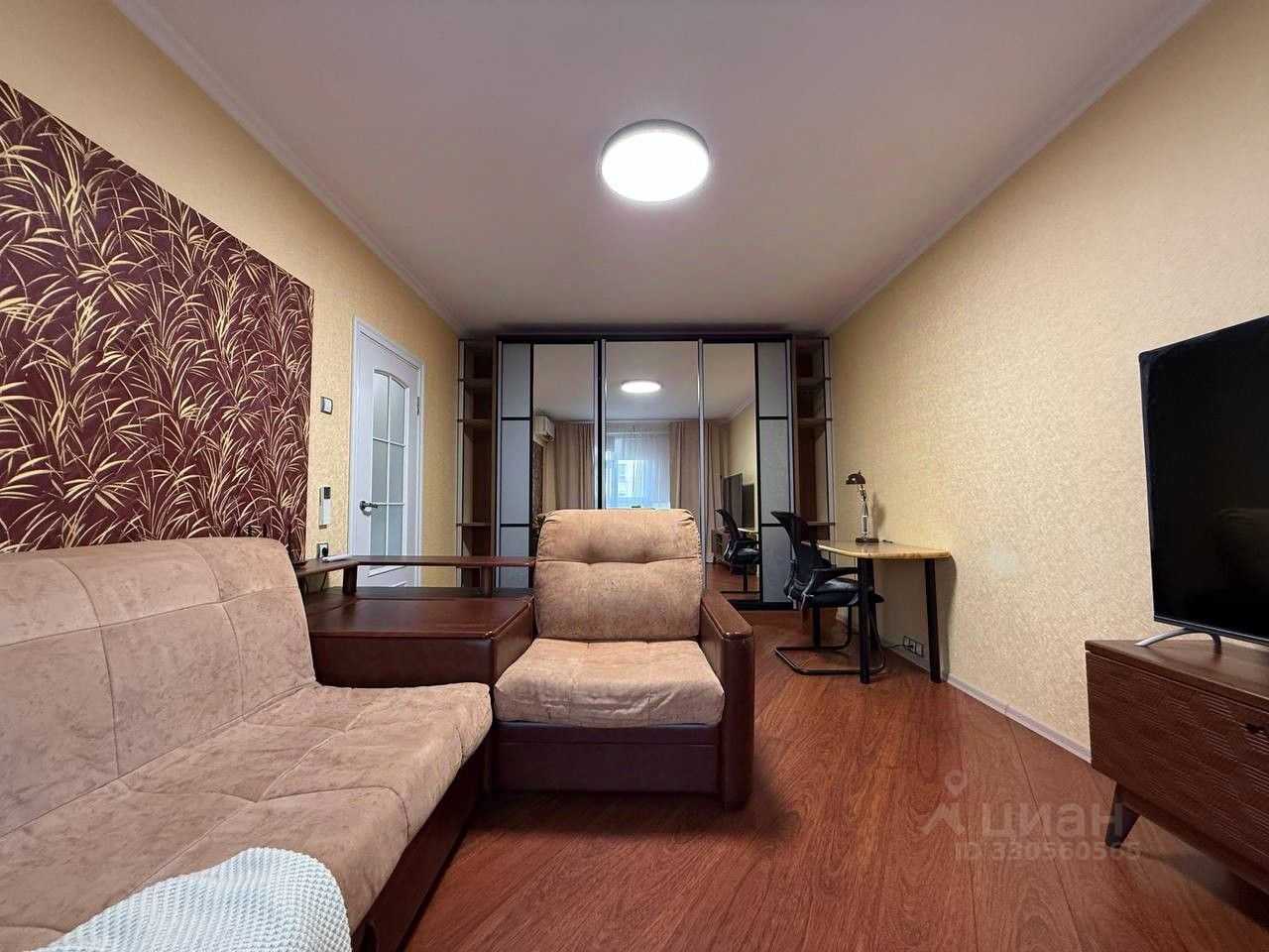 1-комнатная квартира, 37,7 м² — фотография 2