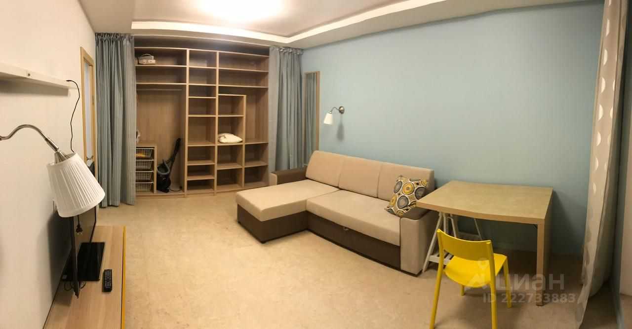 1-комнатная квартира, 40,5 м² — фотография 2