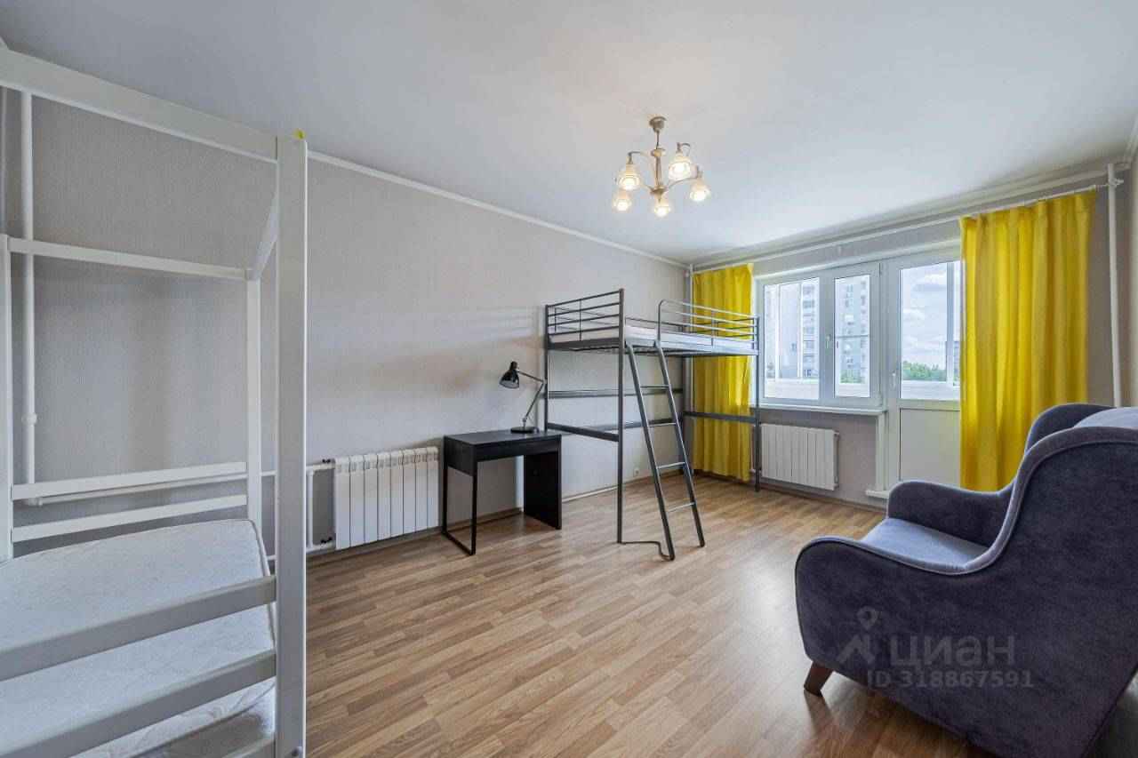 2-комнатная квартира, 57 м² — фотография 2