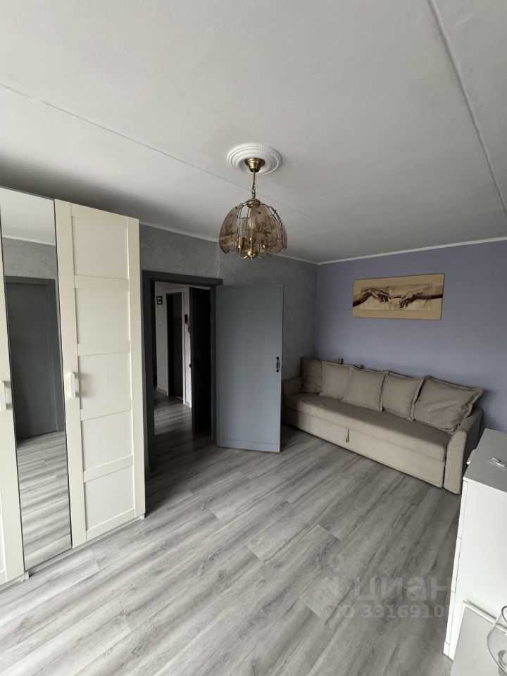 3-комнатная квартира, 53 м²