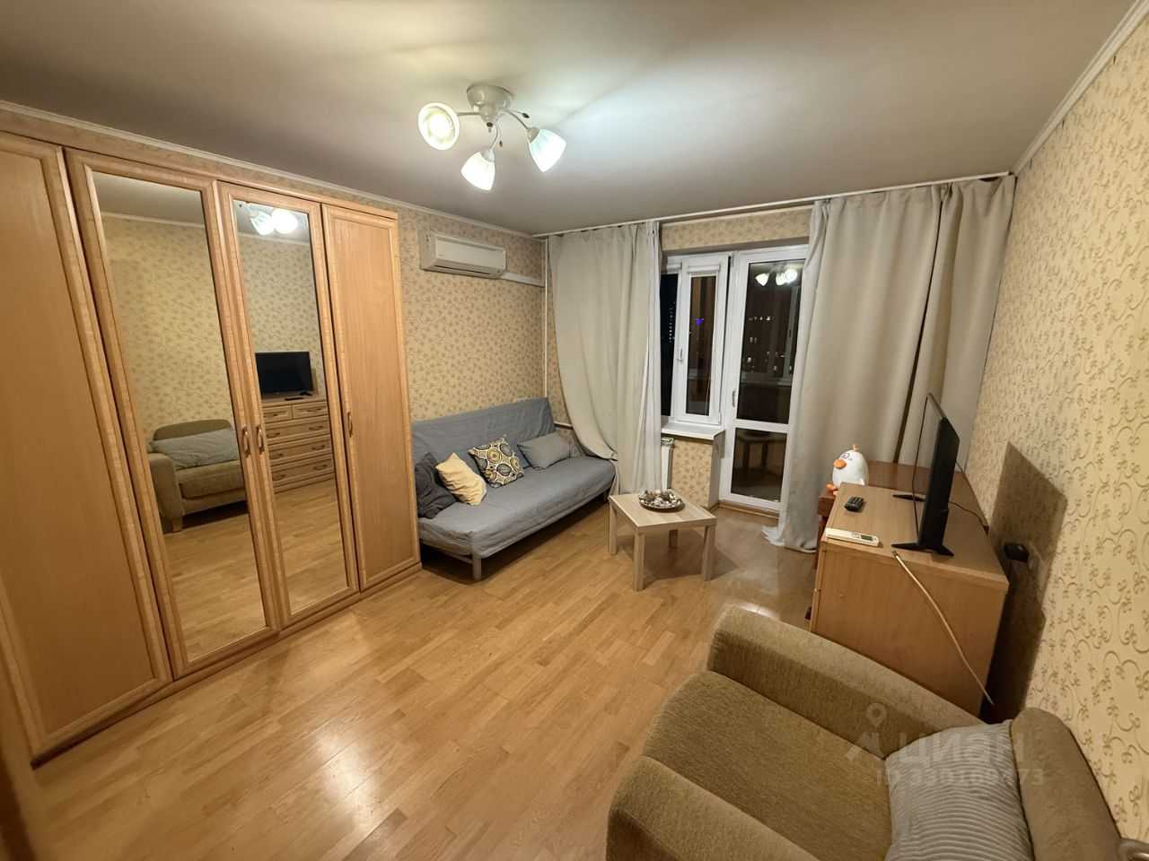 1-комнатная квартира, 35 м² — фотография 2