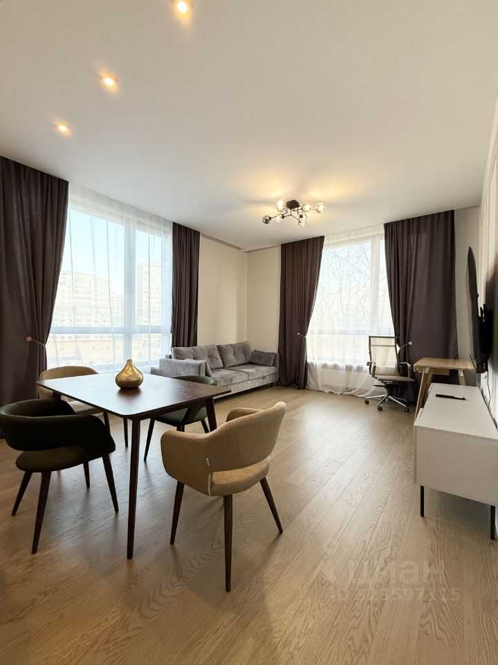 2-комнатная квартира, 55 м²
