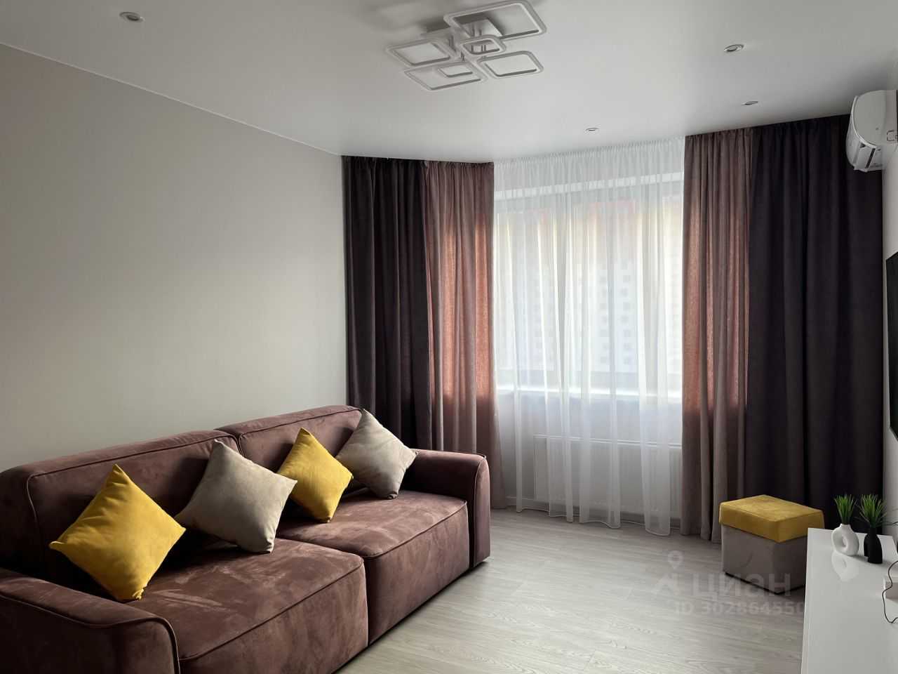1-комнатная квартира, 36,9 м²