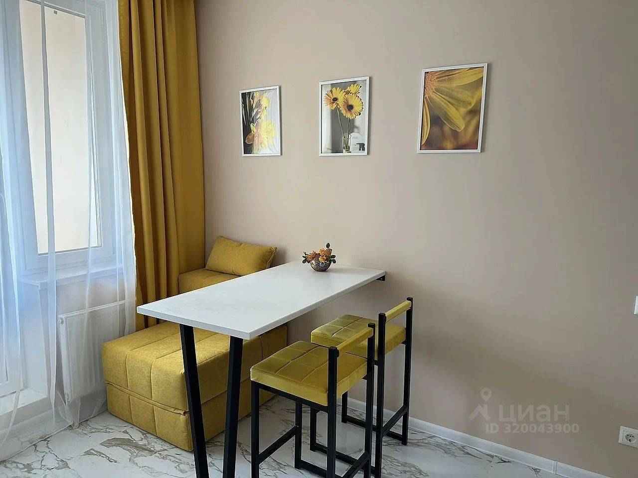 1-комнатная квартира, 38 м² — фотография 3