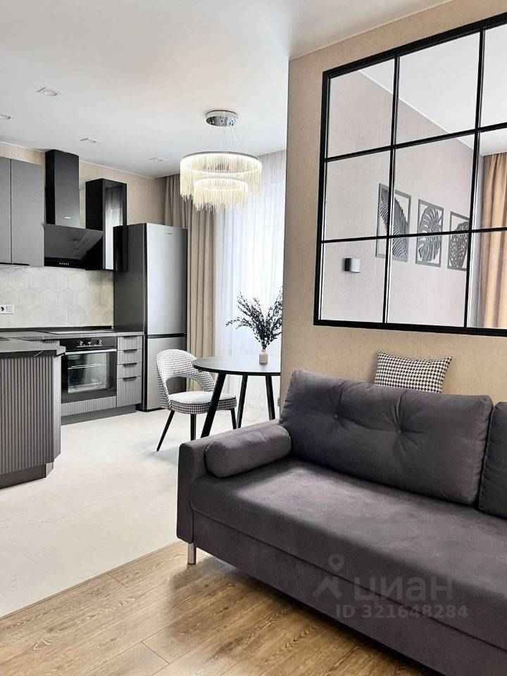 1-комнатная квартира, 38 м²