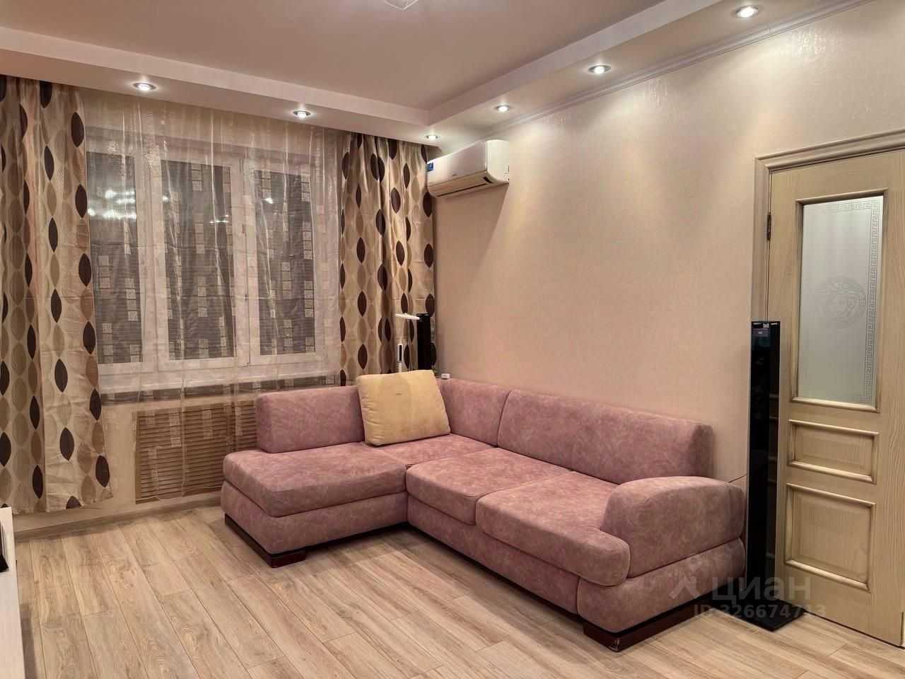 1-комнатная квартира, 45,2 м² — фотография 2