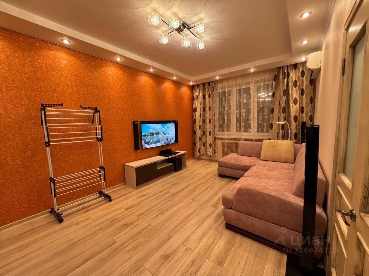 1-комнатная квартира, 45,2 м²