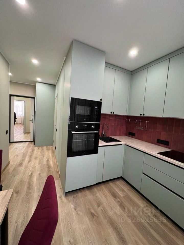 1-комнатная квартира, 37,6 м²