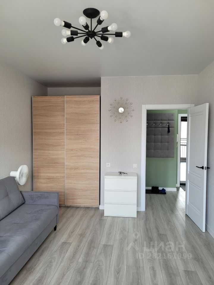 1-комнатная квартира, 37 м² — фотография 2
