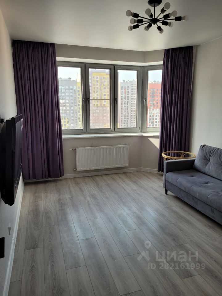 1-комнатная квартира, 37 м²