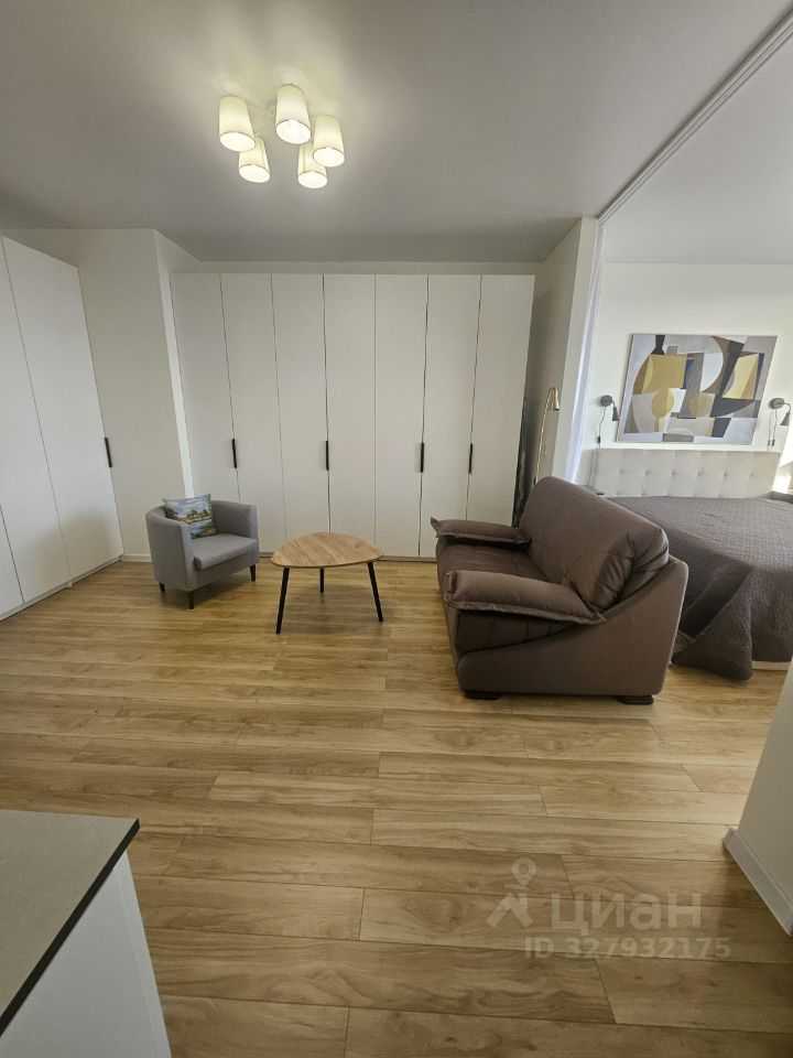 1-комнатная квартира, 37,6 м²