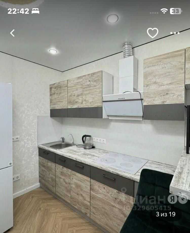 1-комнатная квартира, 38 м² — фотография 2