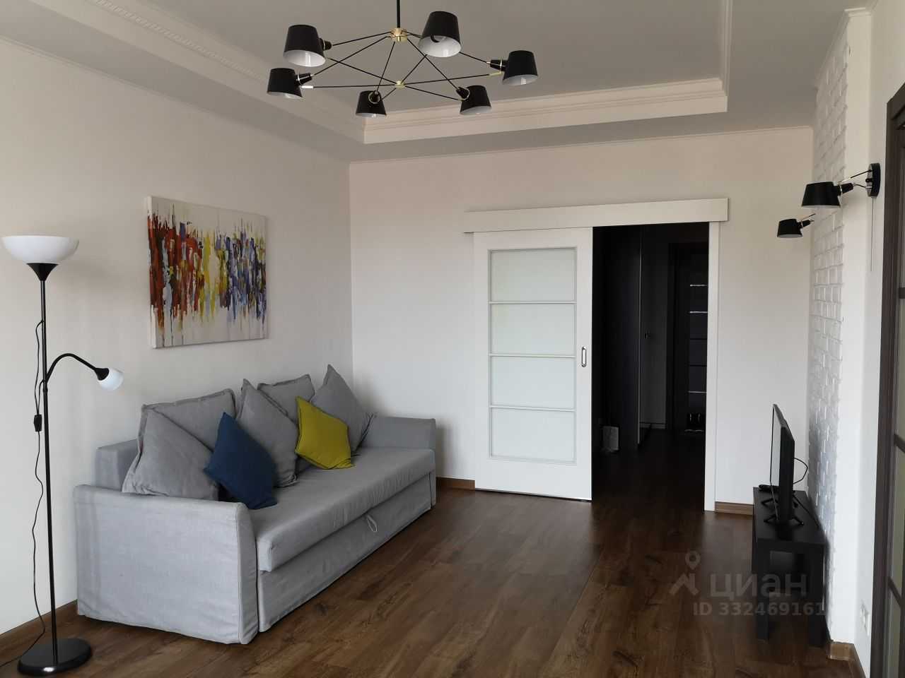 1-комнатная квартира, 48 м²