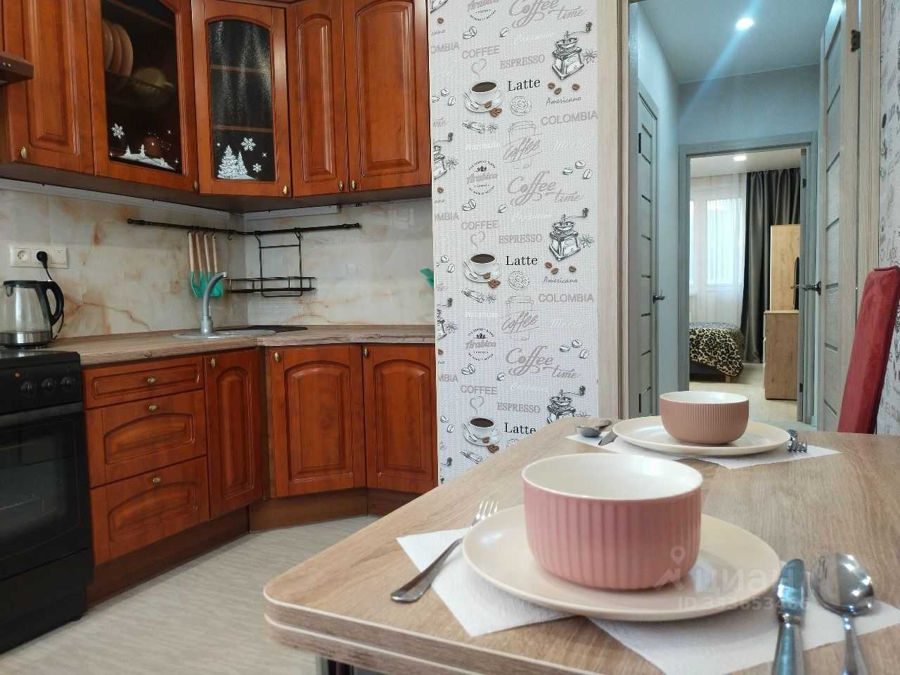 1-комнатная квартира, 52 м²