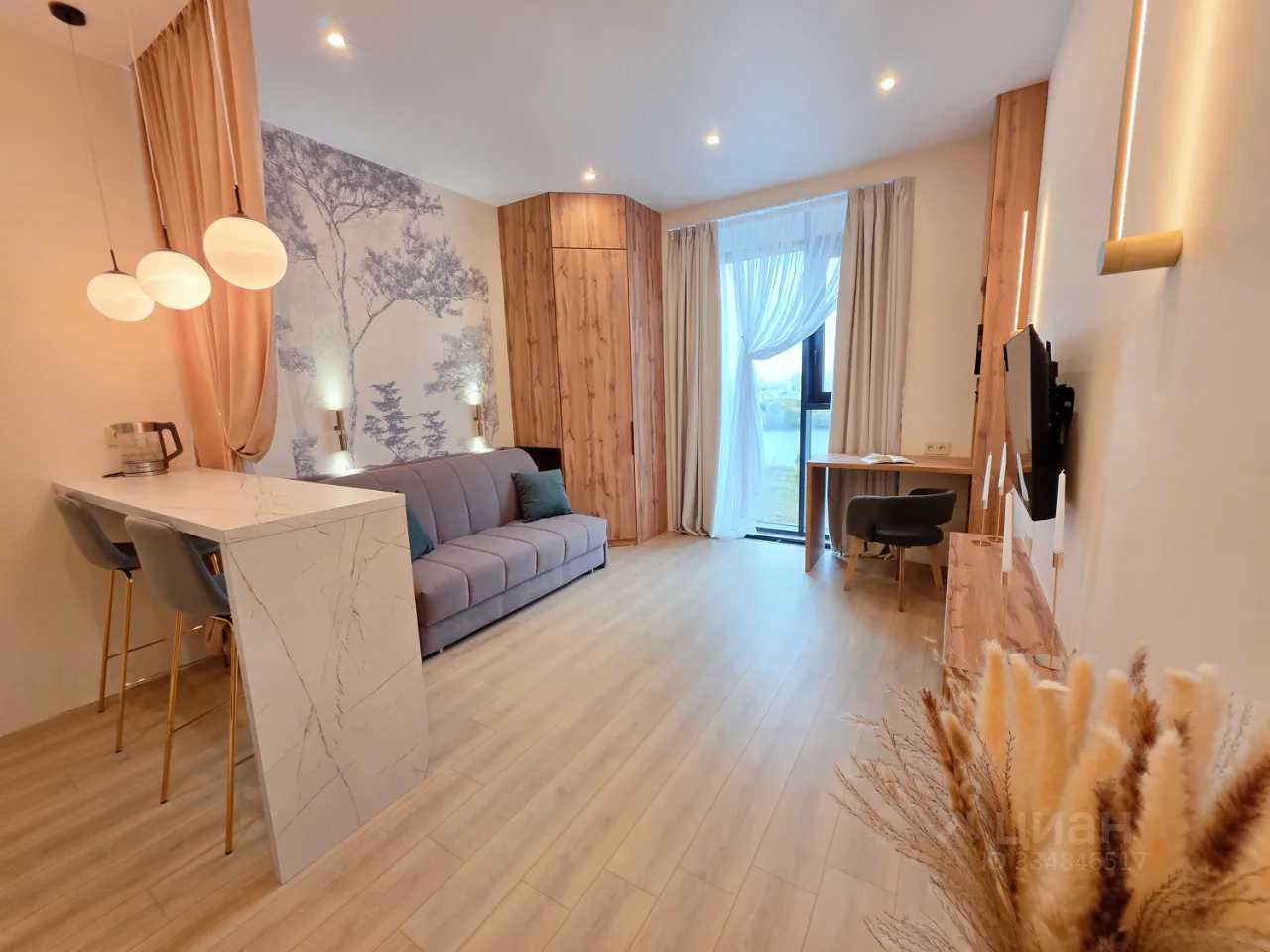 1-комнатная квартира, 27,4 м² — фотография 3