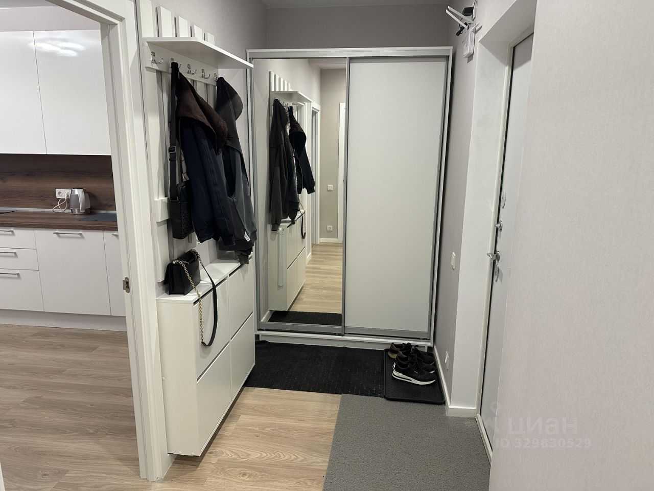 2-комнатная квартира, 57 м² — фотография 3