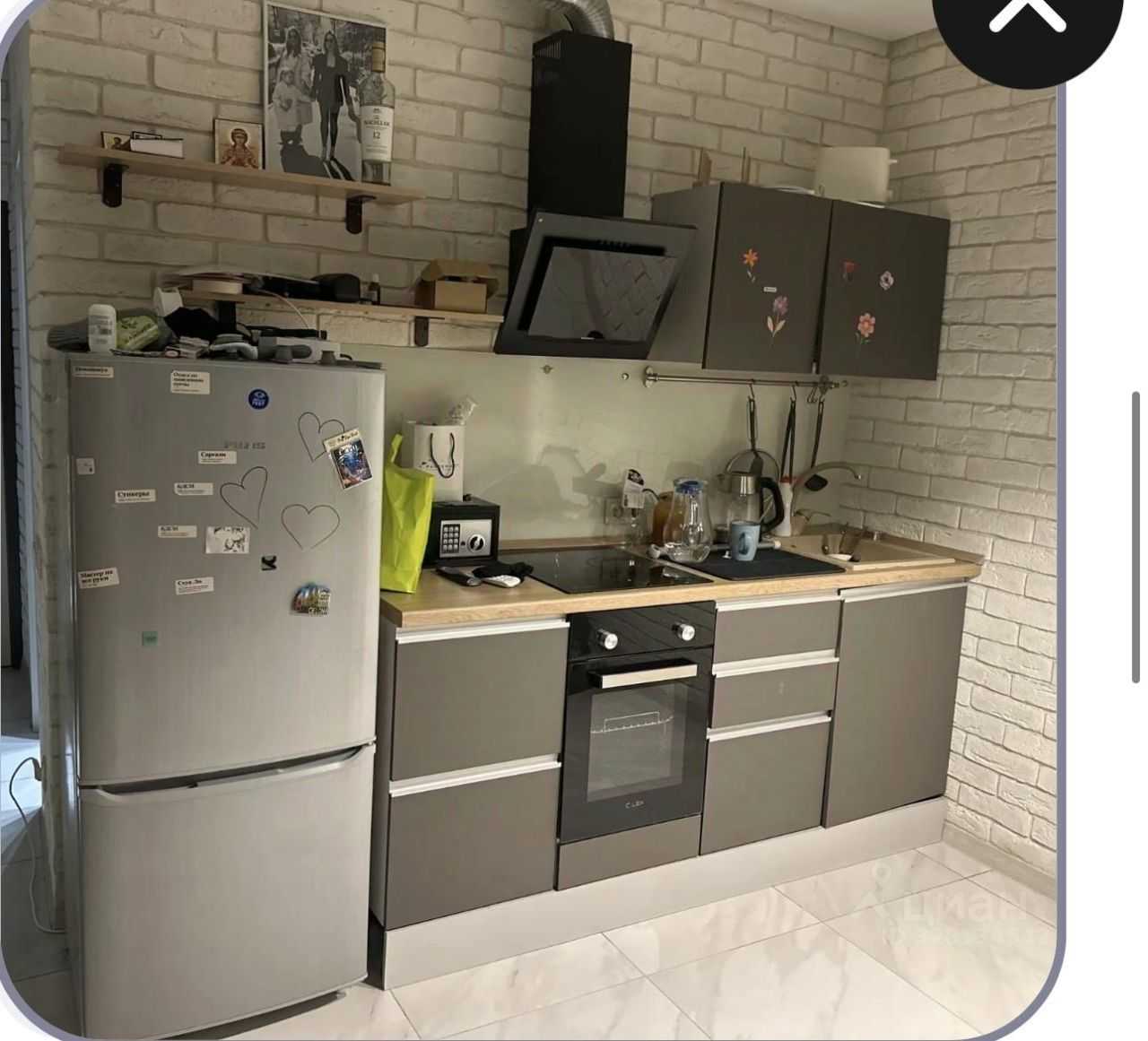 1-комнатная квартира, 27 м²