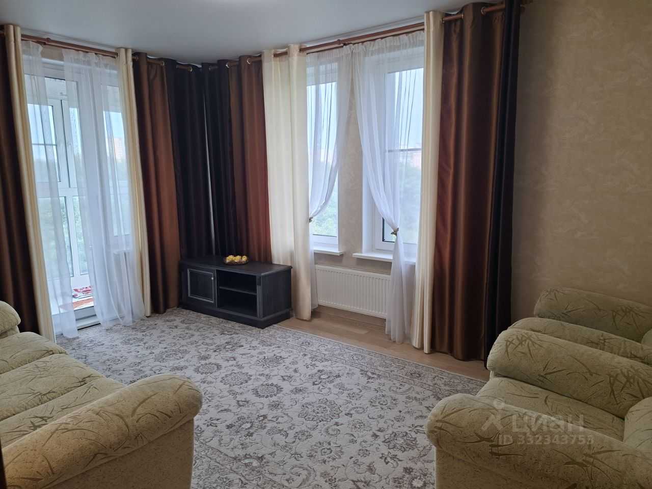 2-комнатная квартира, 59,7 м² — фотография 2