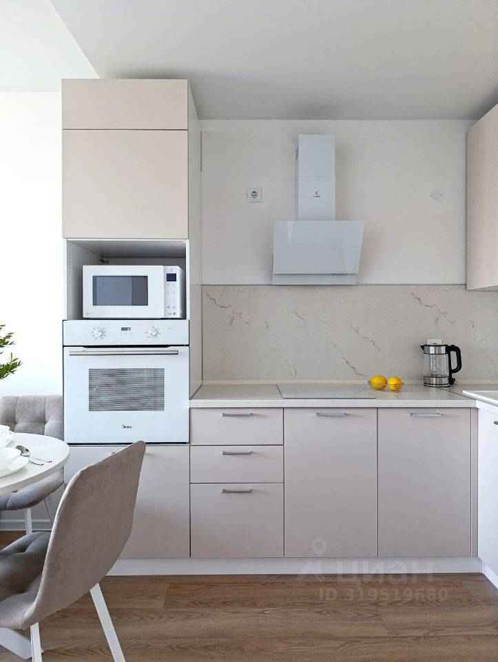 1-комнатная квартира, 33,6 м² — фотография 3