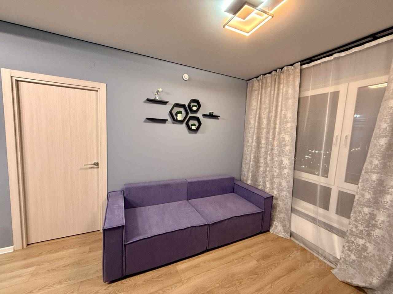 1-комнатная квартира, 35 м²