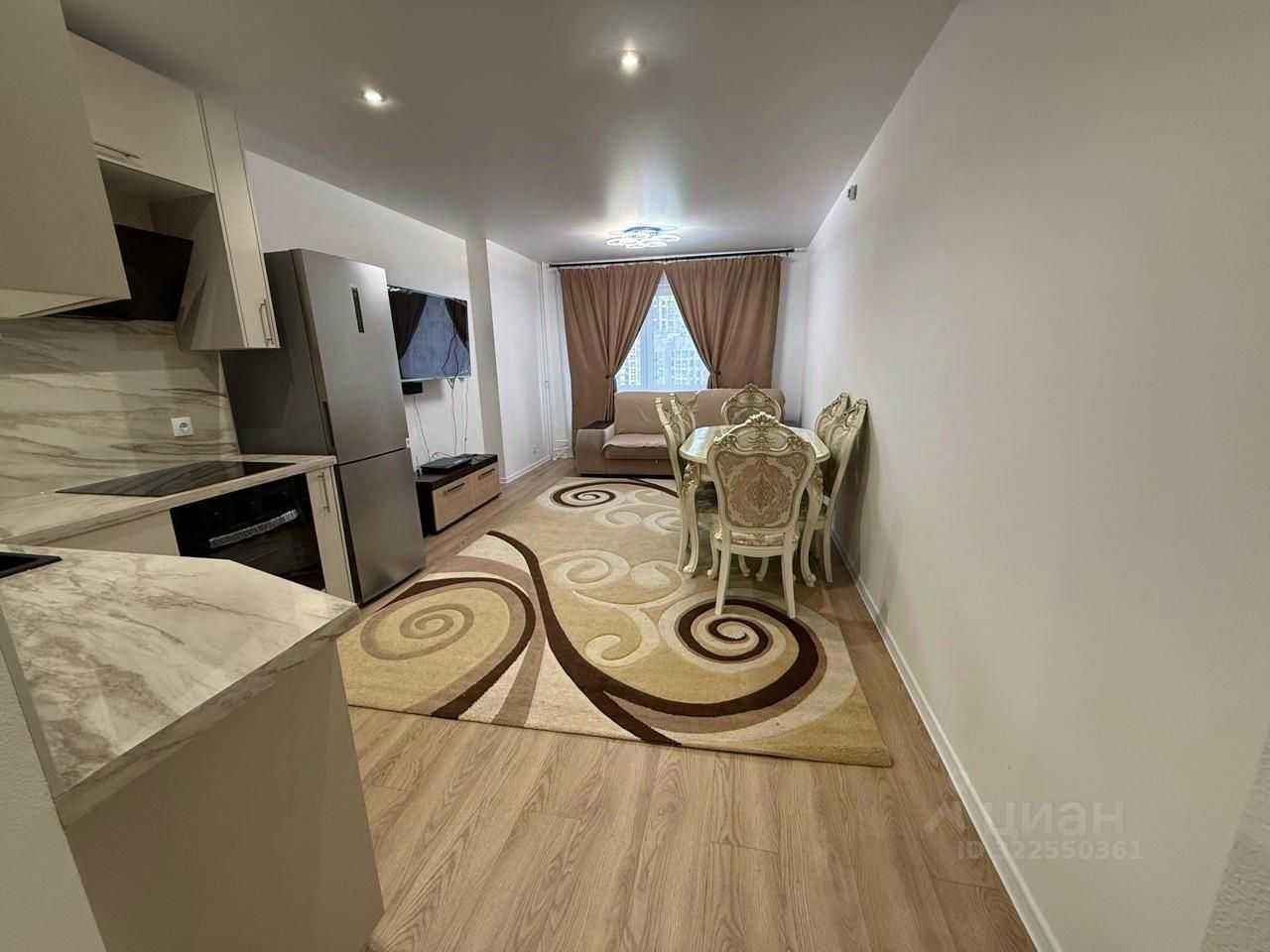 3-комнатная квартира, 65 м²