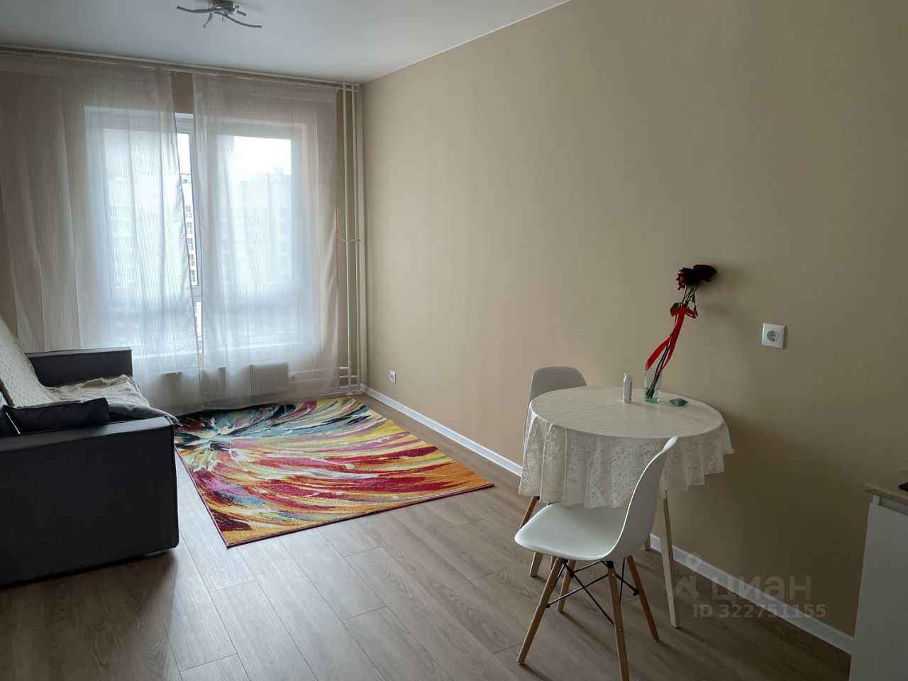 2-комнатная квартира, 32 м² — фотография 3