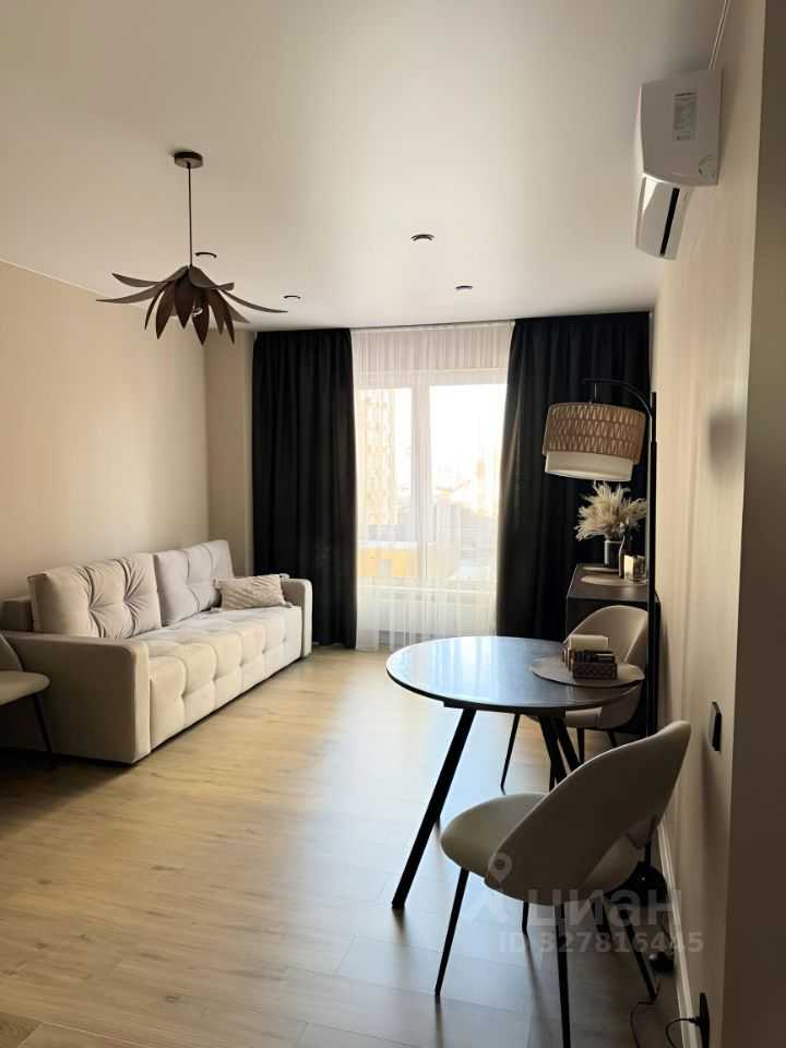 1-комнатная квартира, 39,8 м²