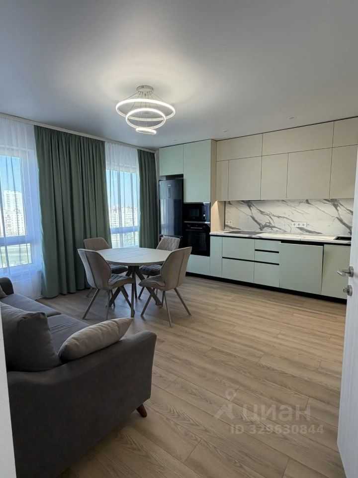 3-комнатная квартира, 54 м²