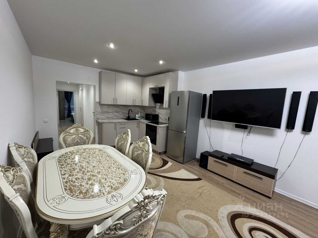 3-комнатная квартира, 65 м² — фотография 2