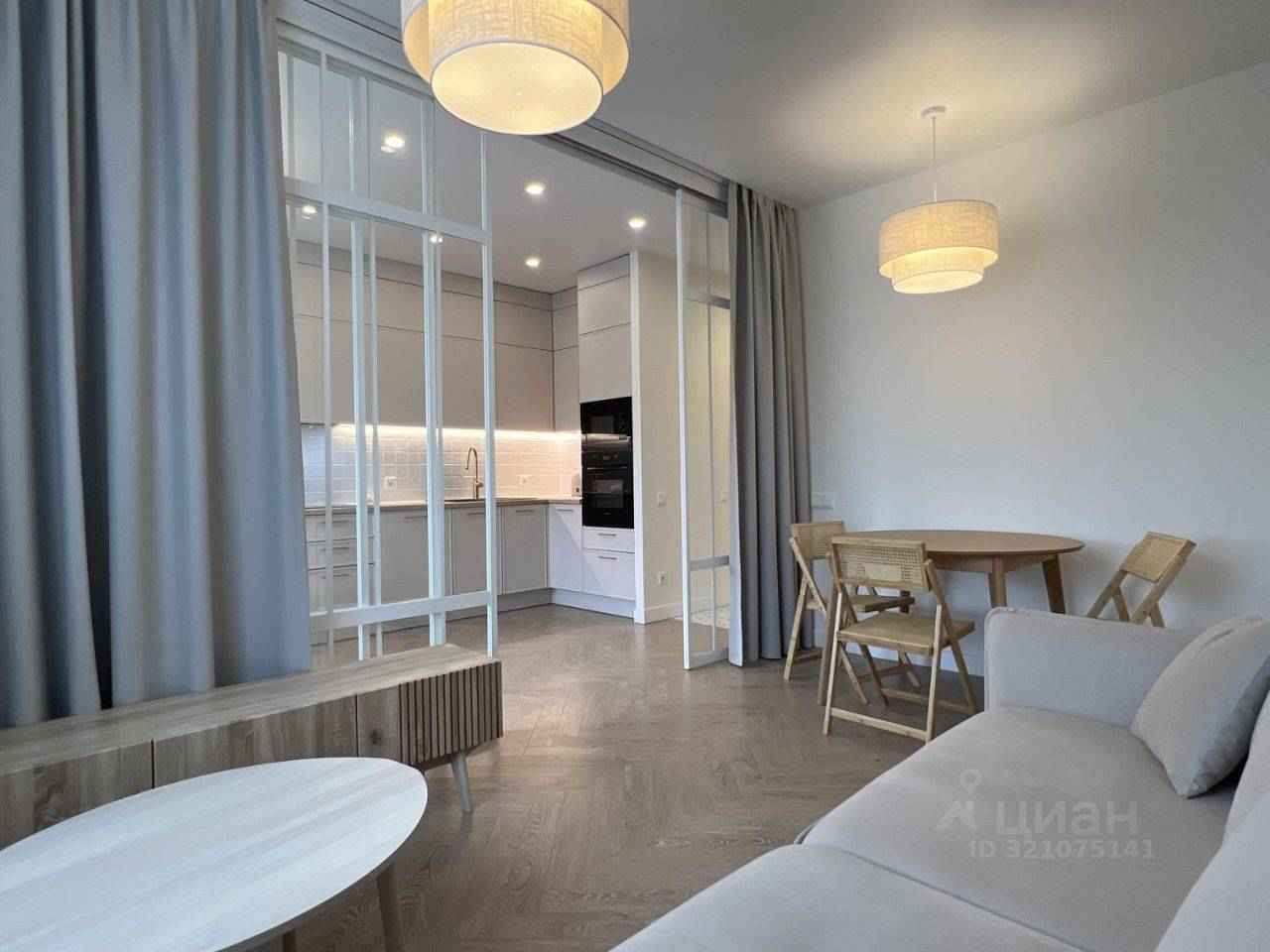 2-комнатная квартира, 55 м²
