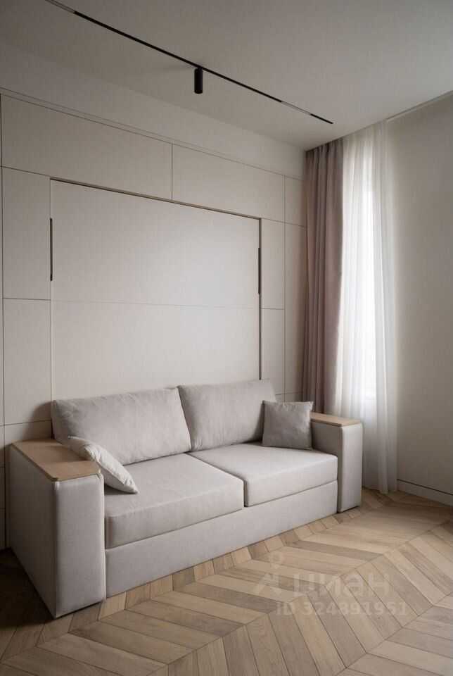 1-комнатная квартира, 38 м² — фотография 3