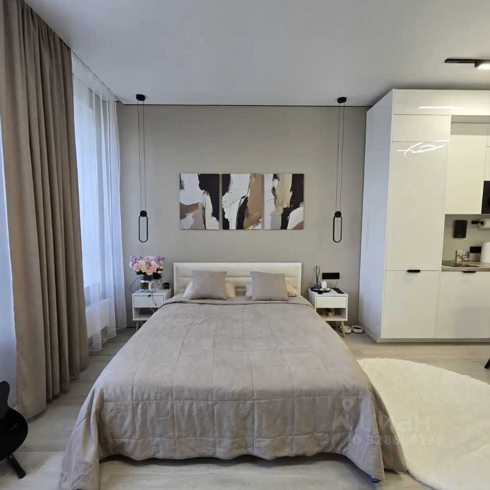 1-комнатная квартира, 35 м²