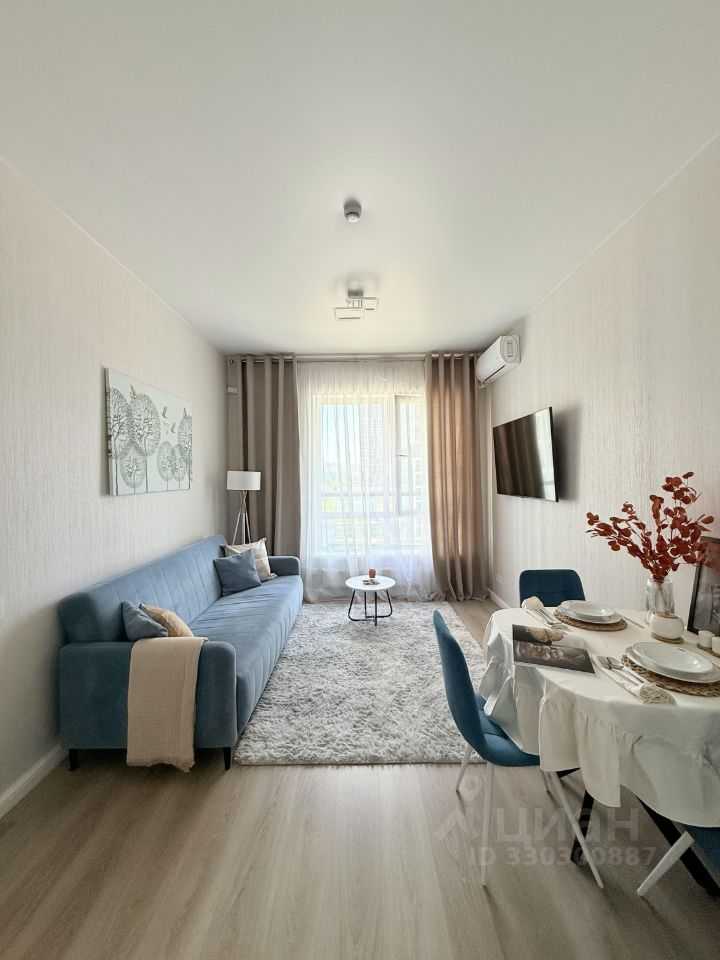 1-комнатная квартира, 38 м² — фотография 2