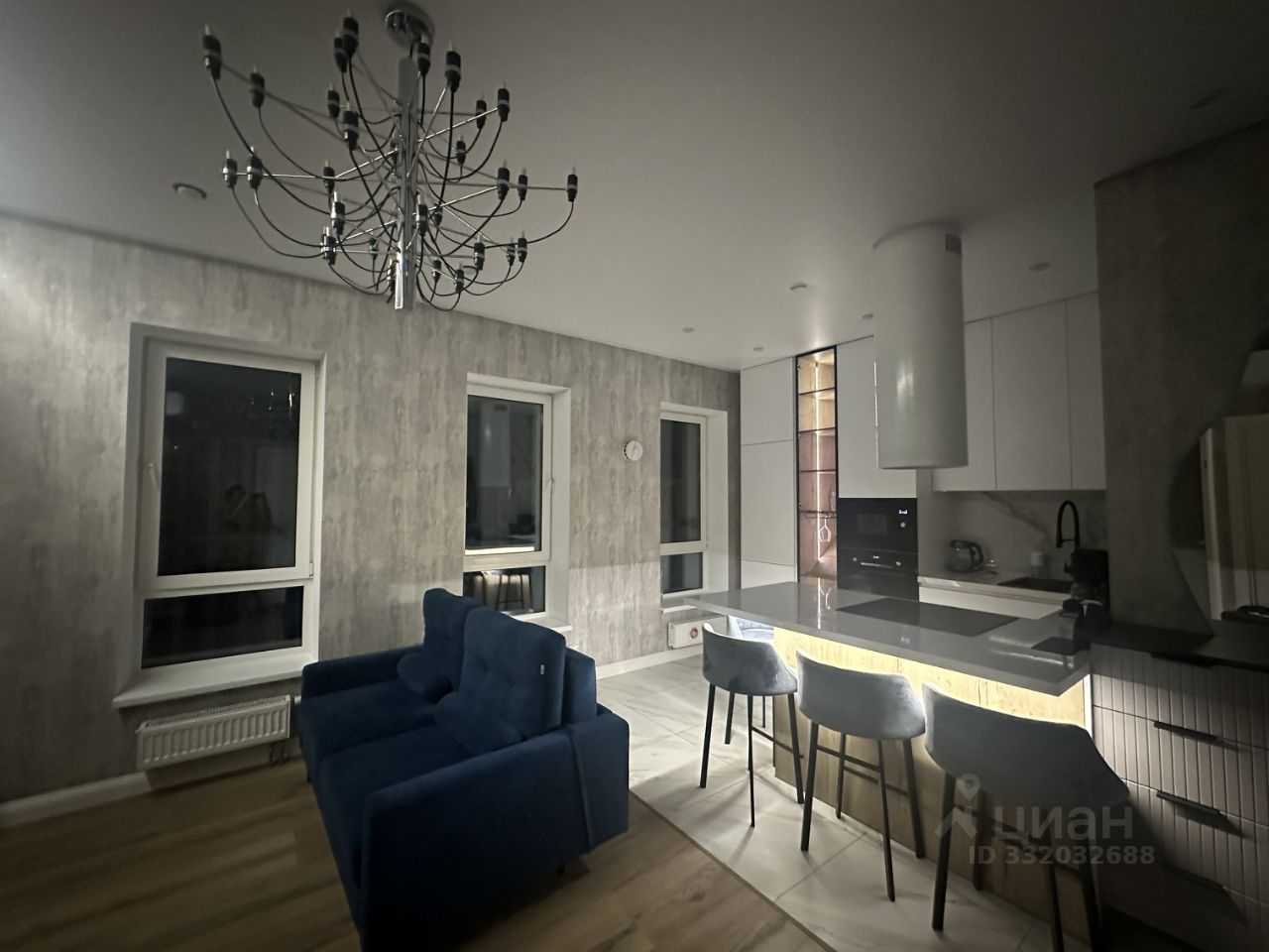 3-комнатная квартира, 56 м² — фотография 3