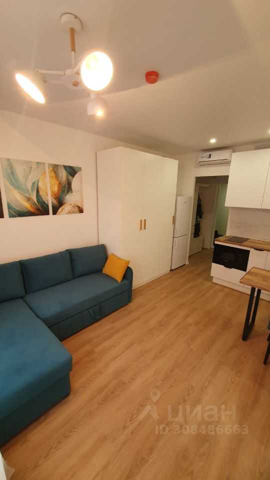 1-комнатная квартира, 19,9 м² — фотография 2