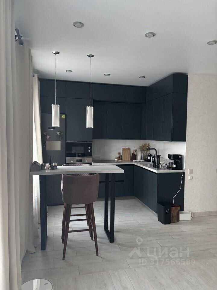 1-комнатная квартира, 44 м²