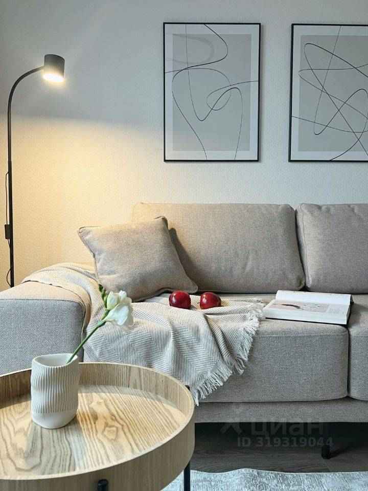 1-комнатная квартира, 36,2 м²