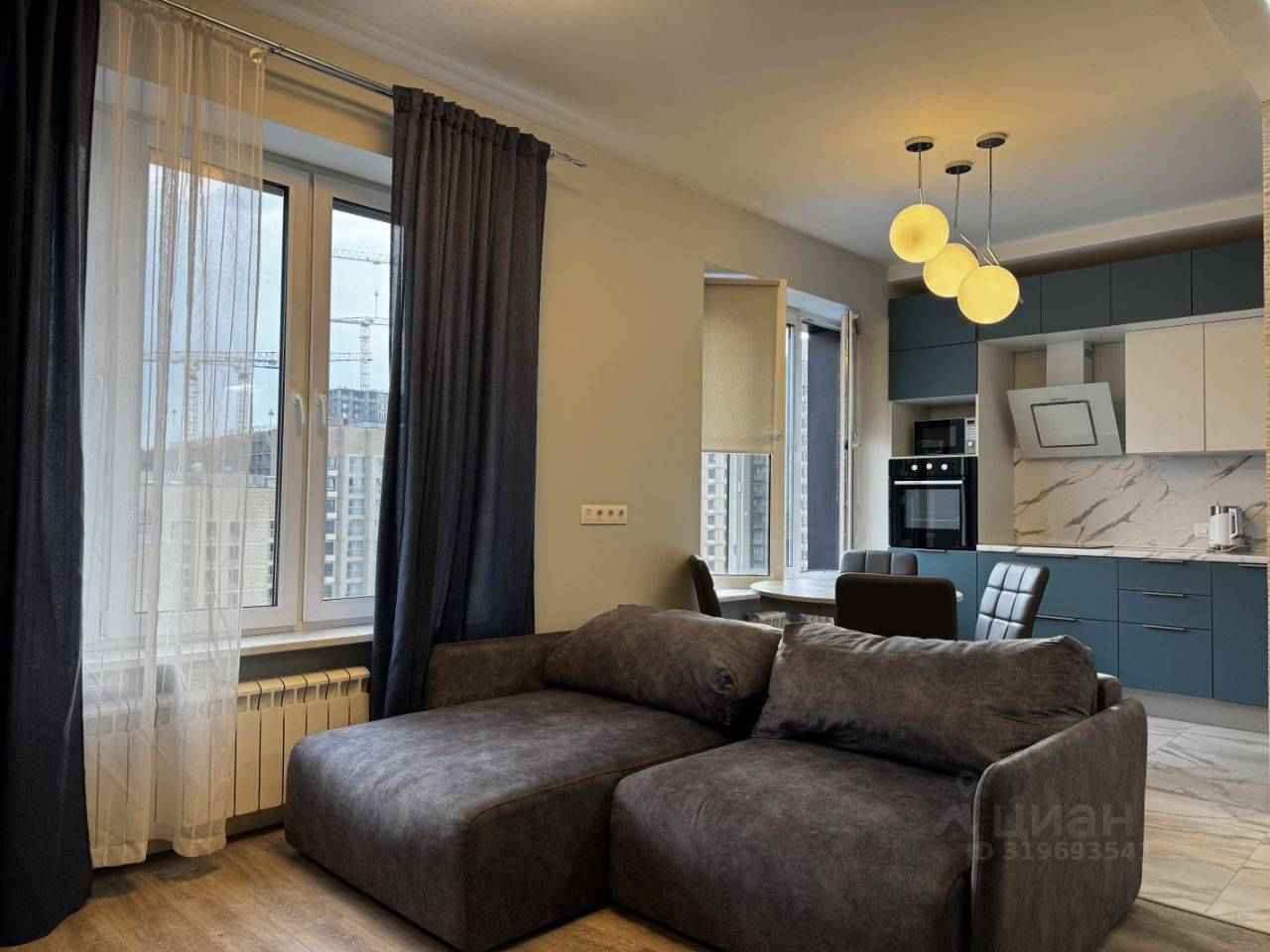 1-комнатная квартира, 40 м² — фотография 2