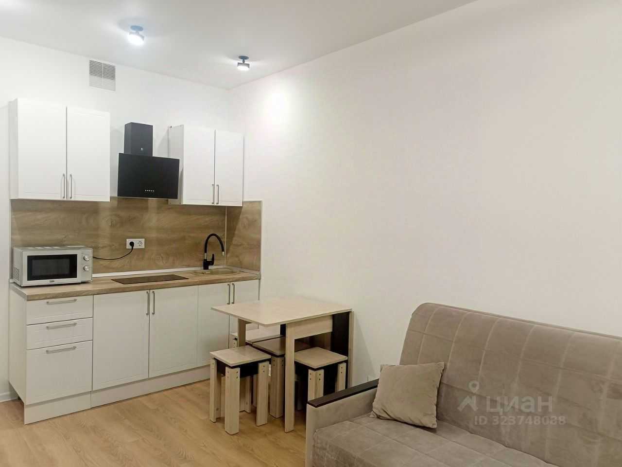 1-комнатная квартира, 21 м²