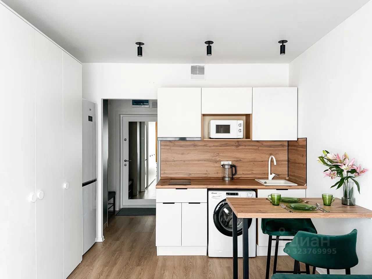 1-комнатная квартира, 19,9 м² — фотография 2