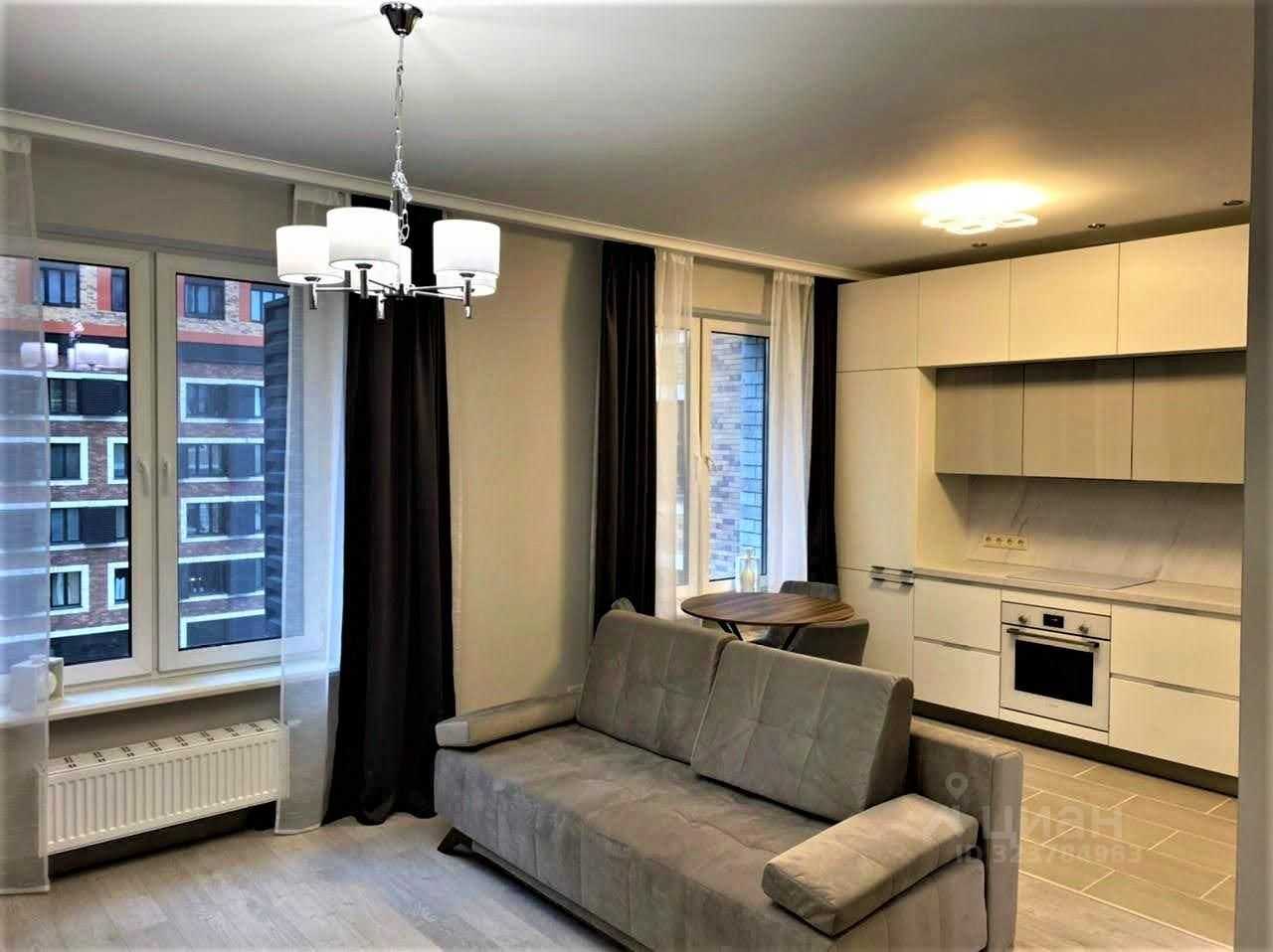 1-комнатная квартира, 38 м² — фотография 2