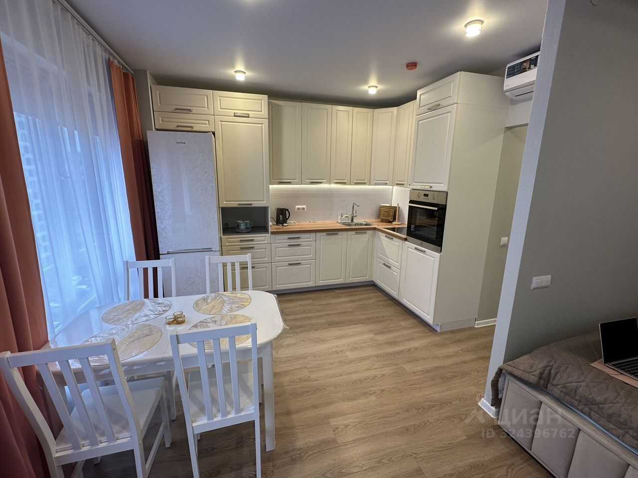 1-комнатная квартира, 35 м²