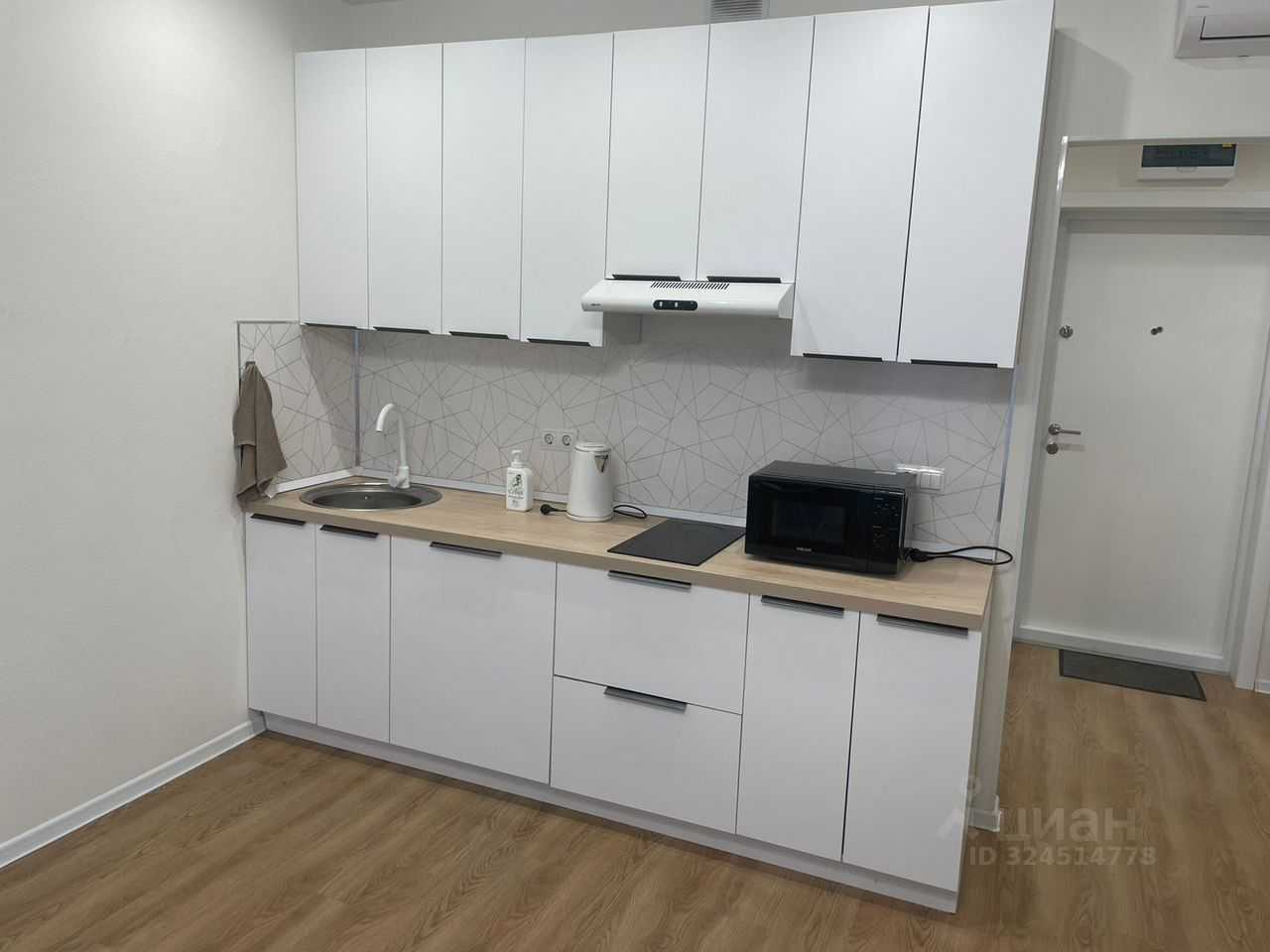 1-комнатная квартира, 27 м²