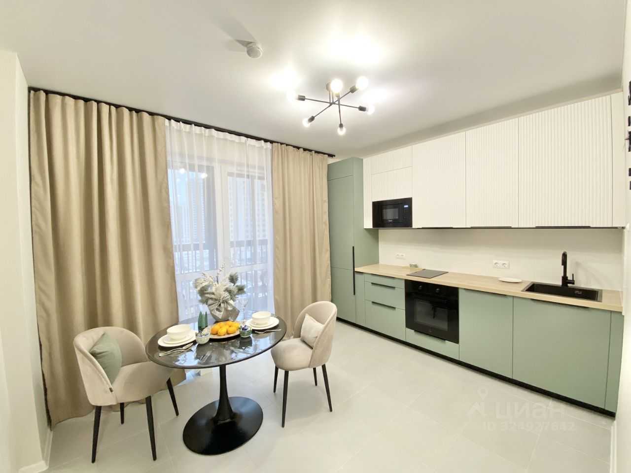 1-комнатная квартира, 45 м²
