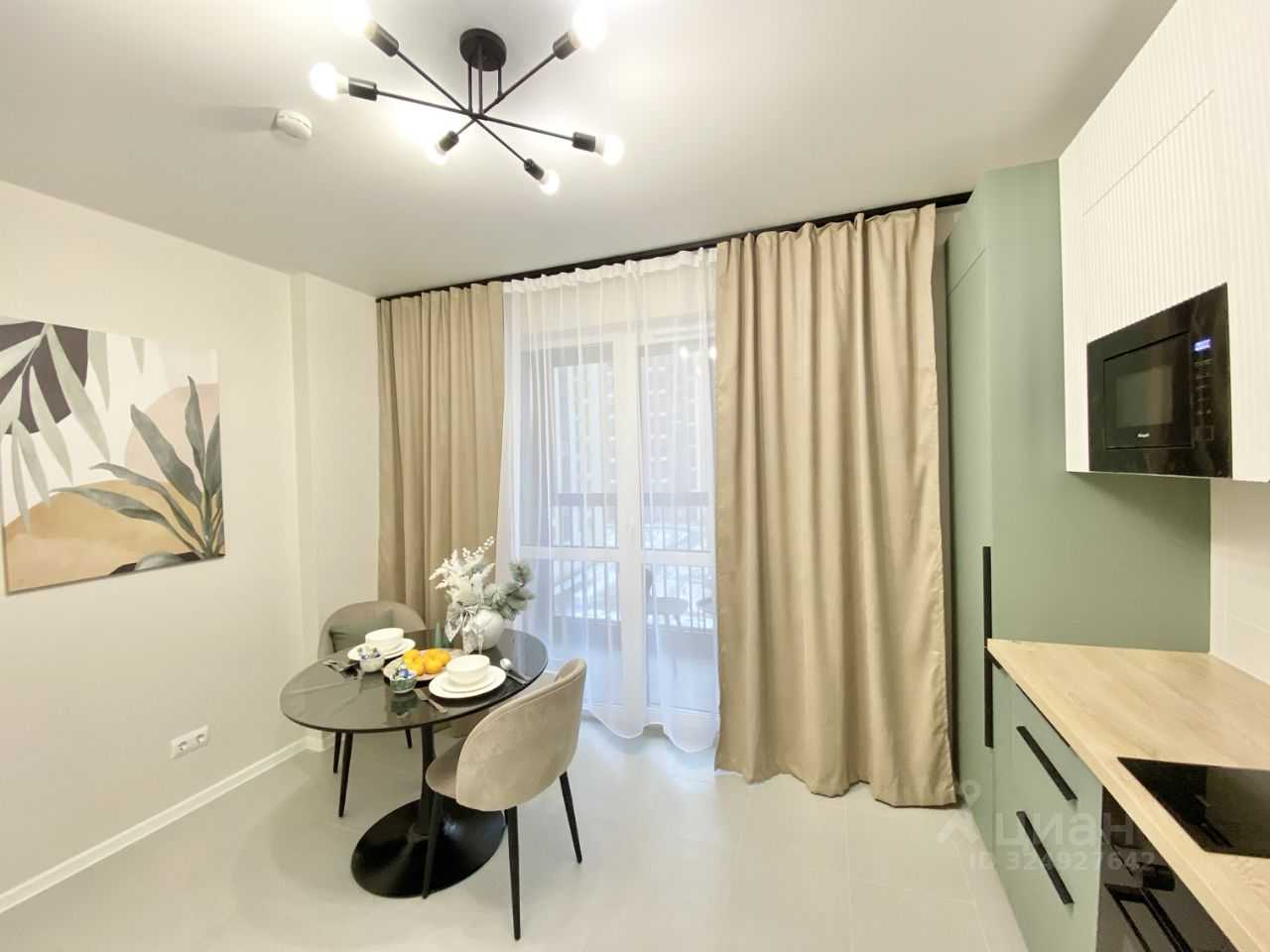 1-комнатная квартира, 45 м² — фотография 3