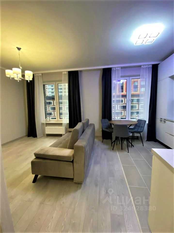 1-комнатная квартира, 38 м²
