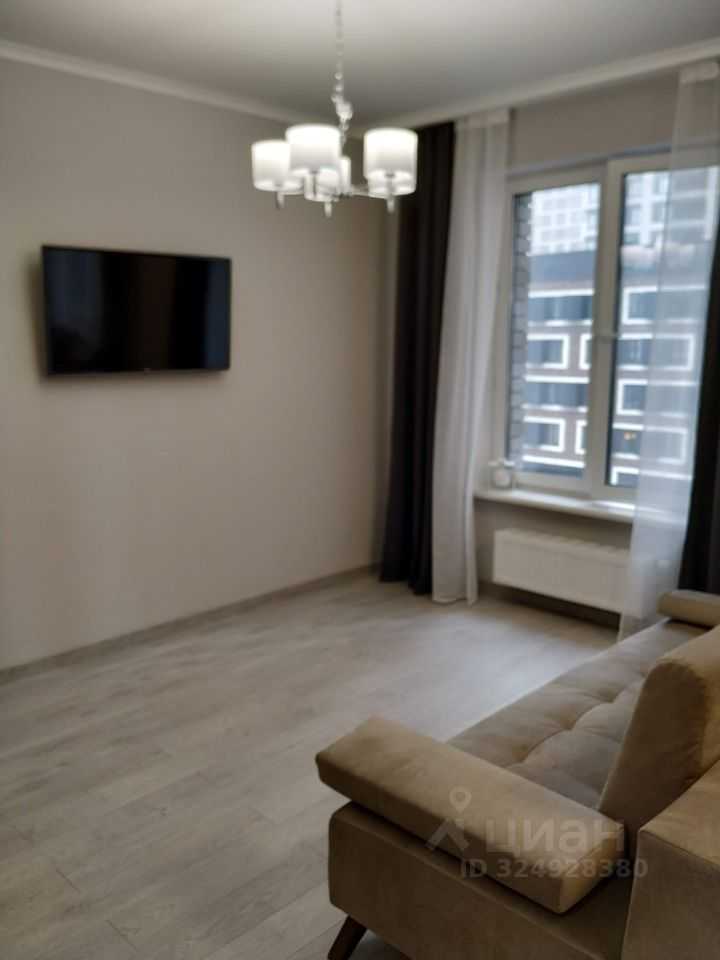 1-комнатная квартира, 38 м² — фотография 2